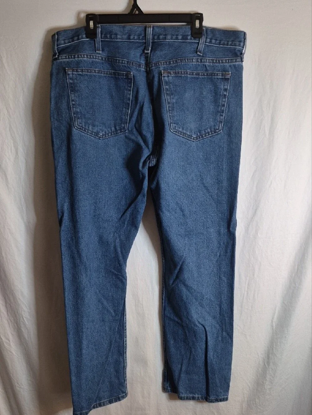 George Men's Straight Jeans in Blue Denim